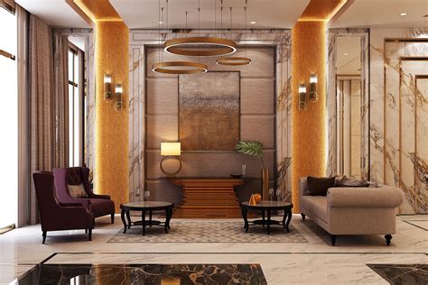 Luxury Modern Villa Qatar On Behance Contemporary Living Room