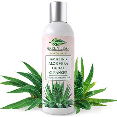 Amazing Aloe Vera Facial Cleanser For Women Natural And Organic