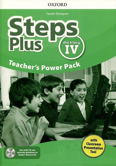 Steps Plus dla klasy 4 Teacher's Power Pack z kodem dostępu do