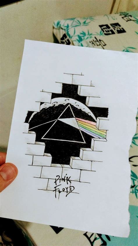 Pin by Cara Mell on Pantalla | Pink floyd art, Art drawings simple