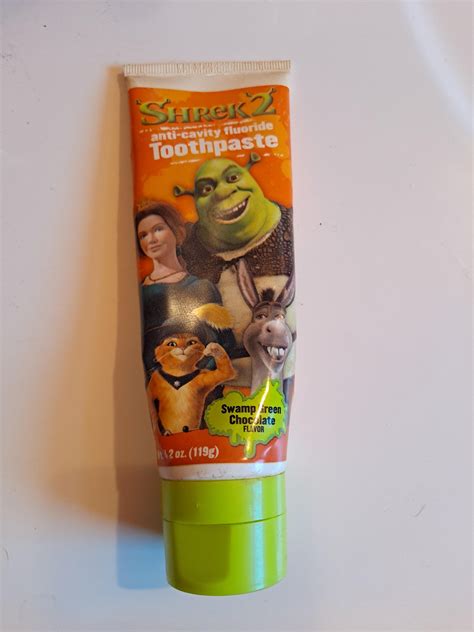 I Found This Shrek Chocolate Flavored Toothpaste From 2004 In My