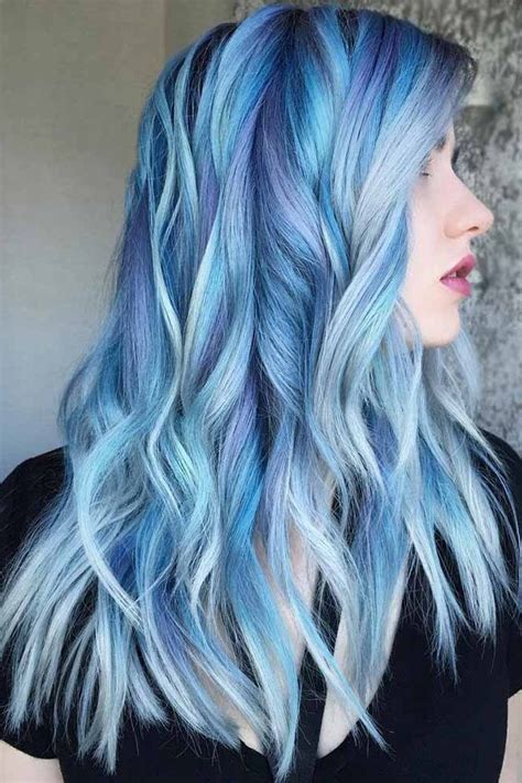 41 Ethereal Looks With Blue Hair Light Blue Hair Dye