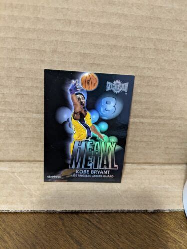 Kobe Bryant Skybox Heavy Metal Holofoil Insert Card Of