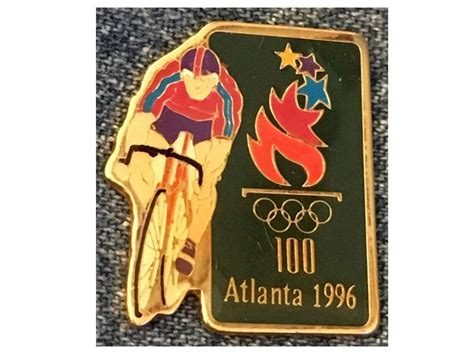 Cycling logos is another cool selection of themed logo designs, cooked up by the logo mix to when the u.s. Cycling Olympic Pin ~ 1996 Atlanta Summer Games with ...