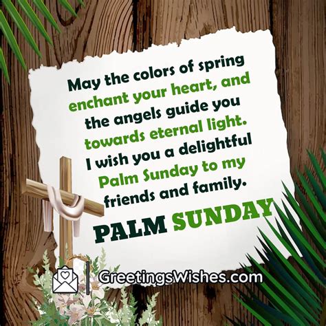 Palm Sunday Wishes Messages 24 March Greetings Wishes