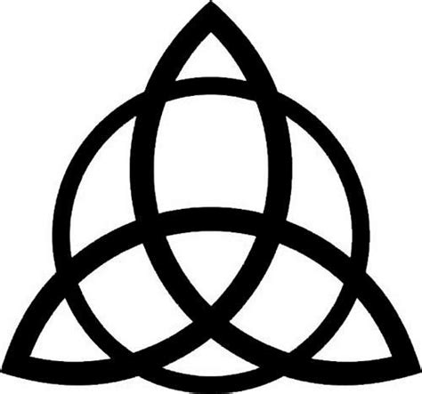 Triquetra Pagan Symbol For Protection Symbols Pinterest