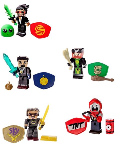 Tube Heroes 3 Action Figure Set Of 5 Free Shipping
