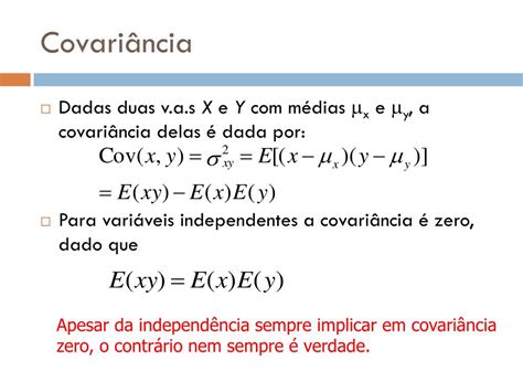 O Que é Covariância