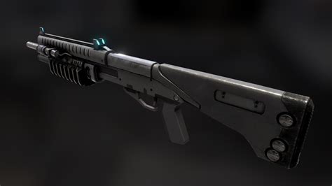 Halo 3 Shotgun Remake Free Download Download Free 3d Model By