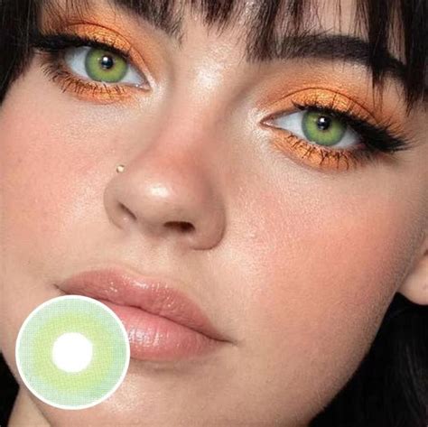 Pixie Green Prescription Colored Contact Lenses Beauon