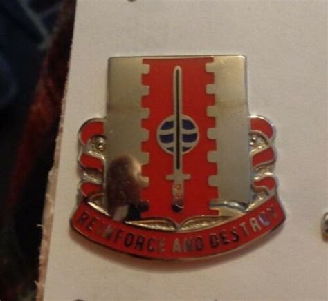 Army Crest Dui New 386th Engineer Battalion Ebay