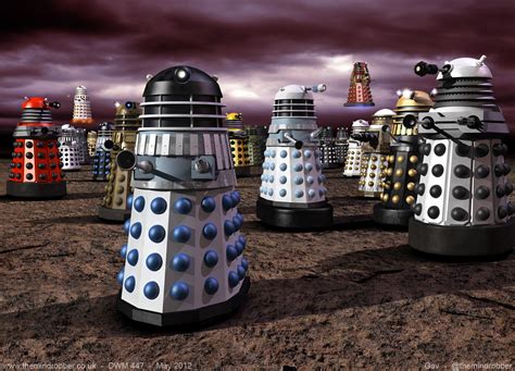 Doctor Who 3d Daleks From The New Series Planet Of The Daleks