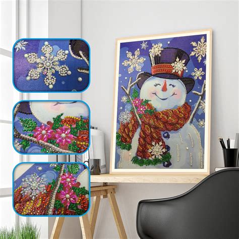 Special Shaped Diamond Painting Diy 5d Partial Drill Cross Stitch Kits