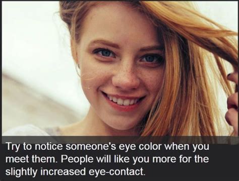 Keep Eye Contact People Will Like You More