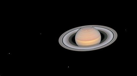 Revisiting A Jaw Dropping Hubble View Of Saturn And Its Moons