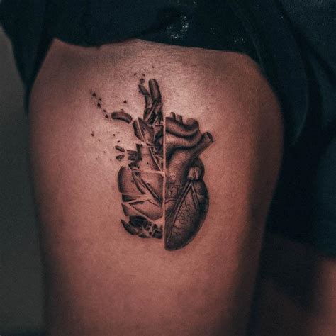 Discover More Than 77 Realistic Broken Heart Tattoo Super Hot In