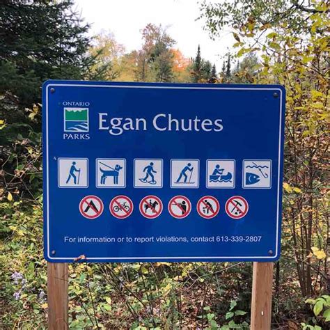 Egan Chutes Provincial Park Walk Bancroft Ontario