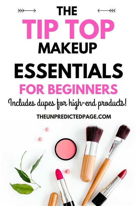 The Ultimate Makeup Essentials For Beginners Including Beauty Dupes