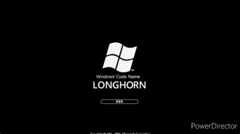 Windows Longhorn Startup And Shutdown Sound Youtube