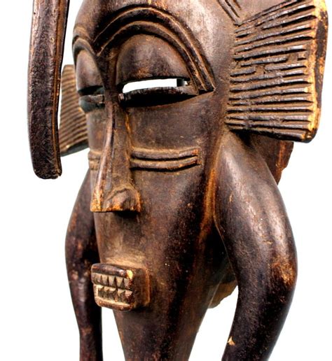 Mask Wood Kpelie Senufo Ivory Coast Catawiki