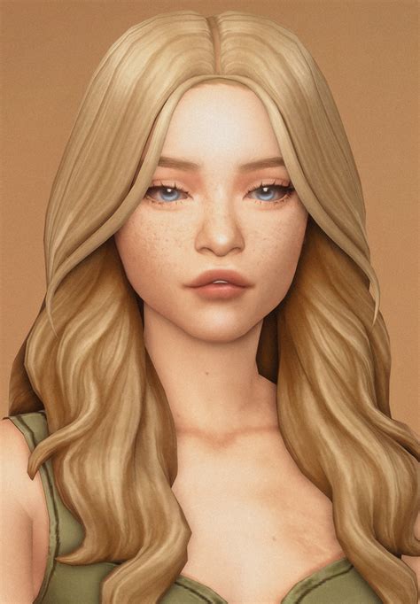 Cassie Hair Dogsill Sims Hair Cassie Hair The Sims 4 Skin