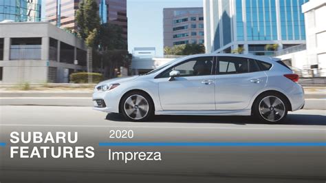 The 2020 subaru impreza is available in four trims: New 2020 Subaru Impreza | Features - YouTube
