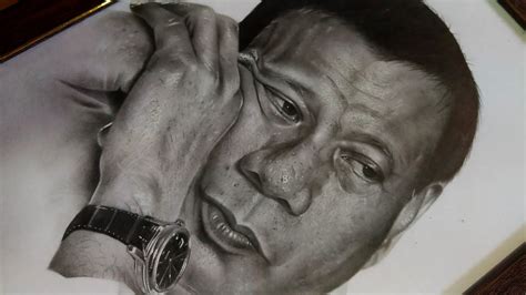 Последние твиты от rodrigo r. Rodrigo Duterte |Hyperrealism drawing graphite portrait # ...