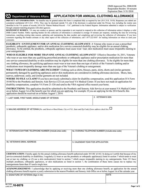 Va Form 10 8678 Fill Out And Sign Online Dochub