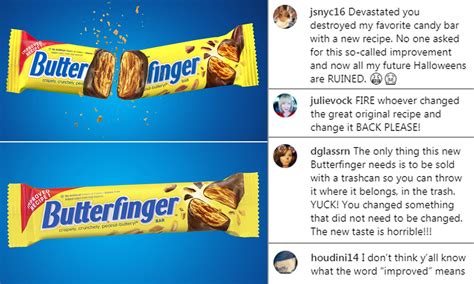 Did Butterfinger Change Their Recipe