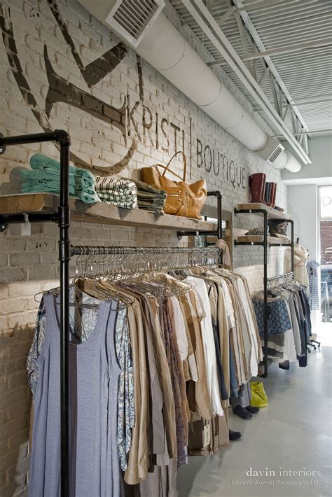 Davininteriors Retail Clothing Racks Store Design Interior Store