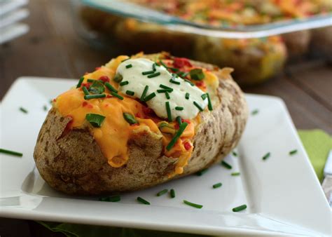 A baked potato, known in some parts of the united kingdom (though not generally scotland) as a jacket potato, is a preparation of potato. Cauliflower Twice Baked Potatoes