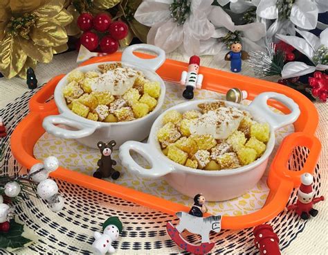 Prepariamo insieme un dolce tradizionale e ricco di gusto! Crumble di mele e pandoro alla cannella
