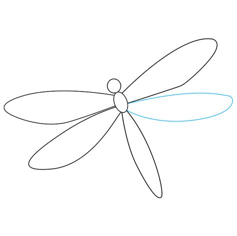 How To Draw A Dragonfly Really Easy Drawing Tutorial
