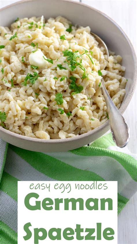 32 german dessert recipes from oma's kitchen. Homemade German Spaetzle is an easy egg noodle that is ...