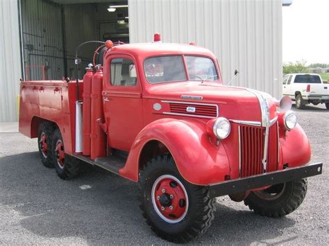 Ford V8 6x6 Marmon Herringtonfire Truck Historisch