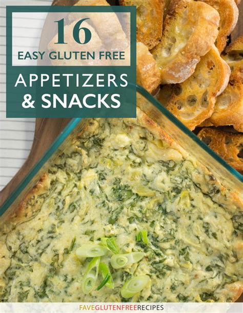 Find gluten and dairy free cakes, desserts, biscuits, breads and loads more. 16 Easy Gluten Free Appetizers and Snacks ...