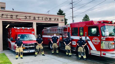Tacoma Fire Helpers In Red Trucks We R Tacoma