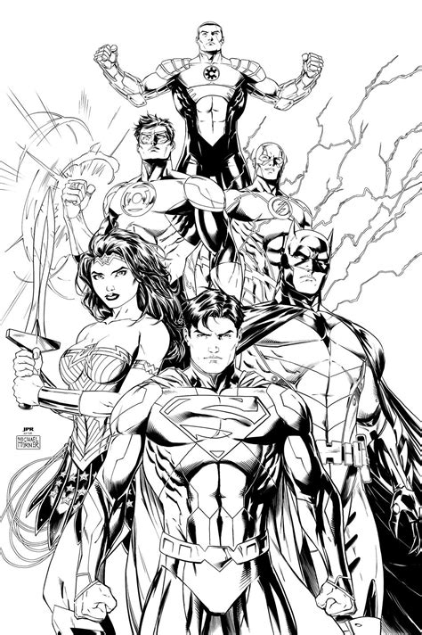 Adult Pics Of Dc Comic Book Coloring Pages Comics Justice League
