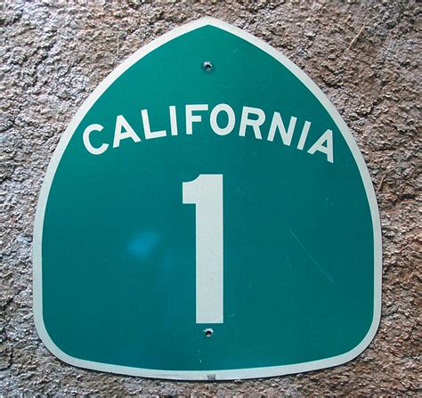 California State Highway 1 Aaroads Shield Gallery