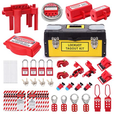 Lockouttagout Loto Supplies Plastic Industrial Lockout Or Tagout Kit