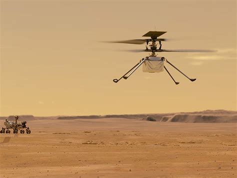 Nasas Helicopter Ingenuity Will Attempt The First Flight On Mars