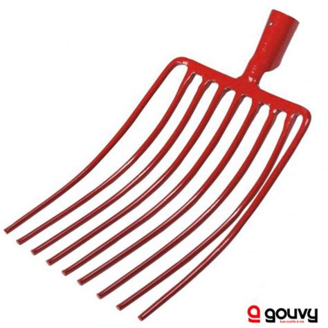 Fourche Cailloux Dents Cm Sans Manche Gouvy