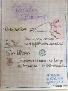 Die bedeutung einiger barcamp regeln haben sich in den letzten jahren zwar gewandelt, sie sind jedoch weiter sinnvoll und sollten von jedem veranstalter klar kommuniziert und umgesetzt werden. #isarcamp, meine Moderation im Rückblick