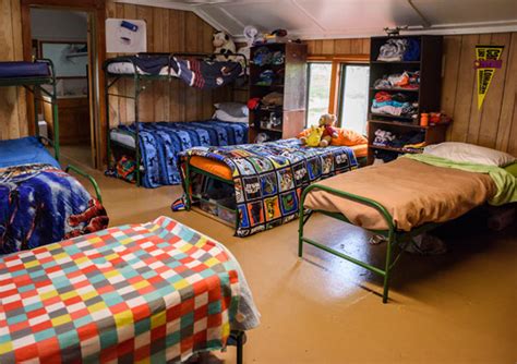 It sleeps 28 upstairs and 24 downstairs. Camp Lohikan | Modern, Comfortable Cabins | First Class ...