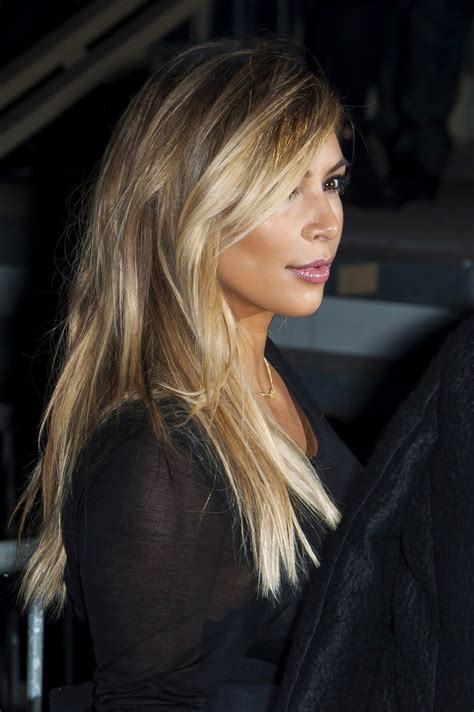 Kim Kardashian Blonde Hair Highlights Photos Porno