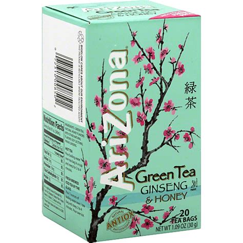 Arizona Green Tea Ginseng And Honey Original Blend Shop Superlo Foods