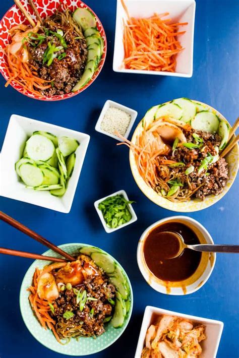 Healthy Korean Beef Bowls - Reluctant Entertainer