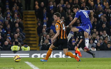 Chelsea 2 0 Hull Eden Hazard Strikes Early And Sets Up Diego Costa As