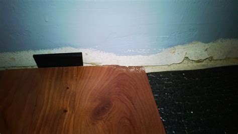 It doesn't have to be a perfect gap, just some room for the flooring to expand/contract. Laminate Flooring Spacer Issue - Flooring - DIY Chatroom ...