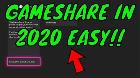 How To Gameshare On Xbox One In 2020 Easy Youtube